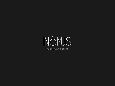 INOMUS furniture outlet logotype branding clean logo logo design logodesign logotype logotype designer minimal minimal logotype