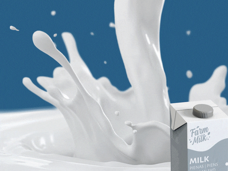 MAXIMA Farm Milk packaging rebrand proposal