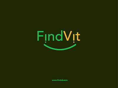 FindVit vitamins shop logotype branding clean design graphicdesign illustration logo logo design logodesign logotype minimal