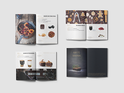 Christmas product catalog design