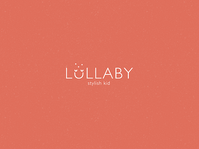 Logotype Lullaby for kids clothing shop