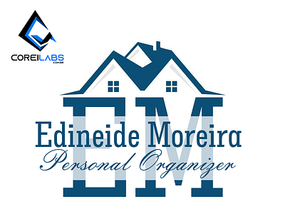 Edineide Moreira Personal Organizer Logo branding design graphic design illustration logo typography vector