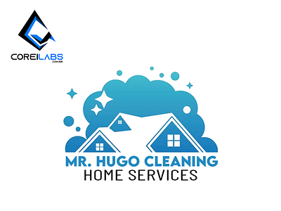 Mr. Hugo Cleaning Logo
