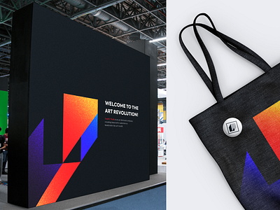 Lonely Walls Branding: Gallery Wall And Shopper Design