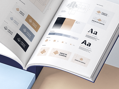 Investment Agency Branding Guide brand brand design brand identity brandbook branding branding design design finance financial agency font graphic design identity identity design logo logo design rebranding style style guide typography visual identity