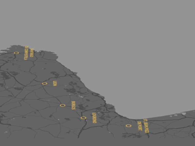 Map adobe after effects animation map tourism travel