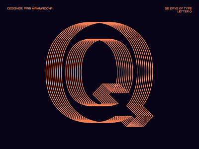 36 Days of Type — Letter Q