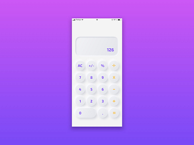 Daily UI 004 | Calculator Design