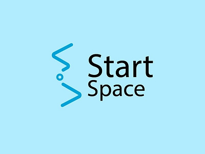 Start Space abstract communicate company corporation creative employee icon illustration internet logo network office partnership