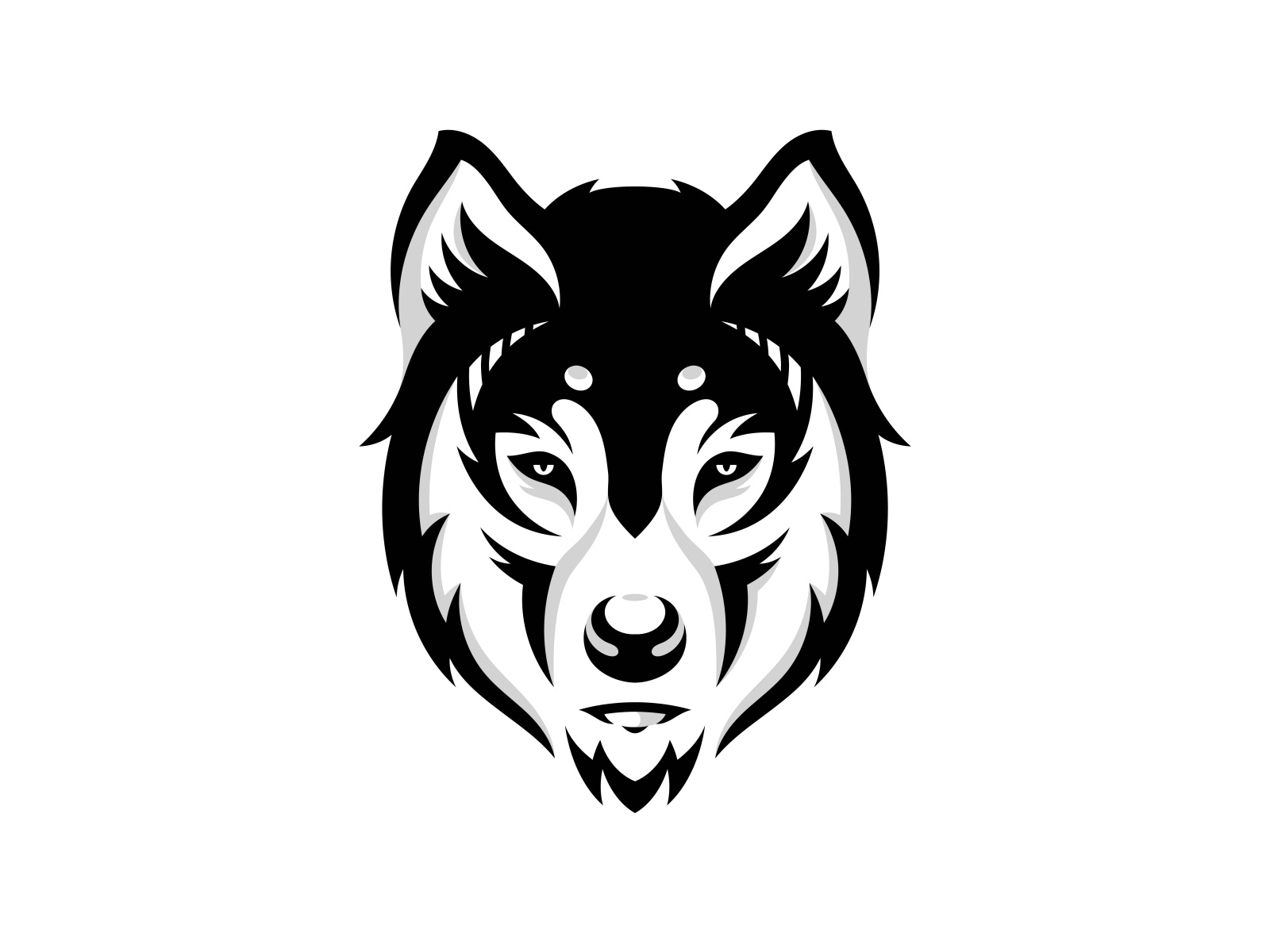 Lone Wolf by zulhanip on Dribbble