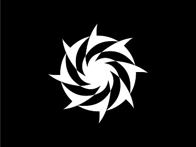 Twisted branding design icon logo vector