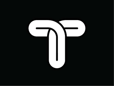 T Logo Concept branding design icon logo typography vector
