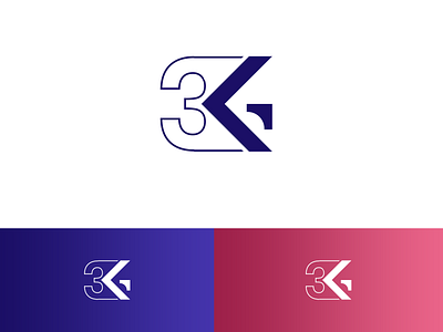 3 KG branding design designer graphic graphicdesign icon illustration illustrator logo minimal
