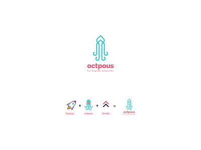 octpous Logo branding design designer drawing freelance graphic graphic design graphicdesign graphics illustration illustrator logo logo design logodesign minimal vector
