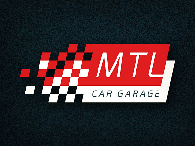 MTL Car Garage (logo proposition 2) car logo mechanic motor motors vehicle