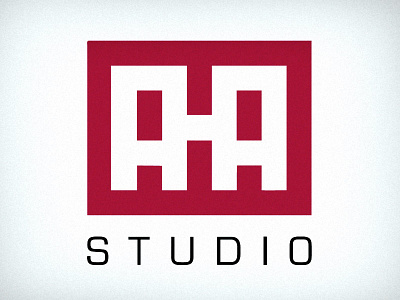 AHA Studio logo marketing red slovenia