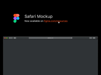 Figma approved me browser dark design figma light macos mockup mojave safari template theme vector