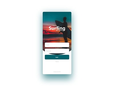 Surf app concept.
