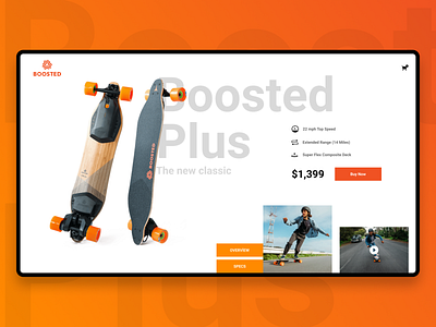 Boosted Plus Website / Redesign 2