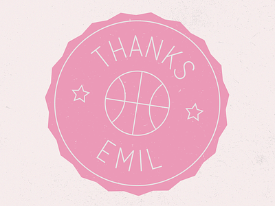 Thanks Emil! bonsaksen dribbble emil excited invite thanks