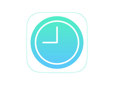 Secret iOS Icon app circle gradient icon ios