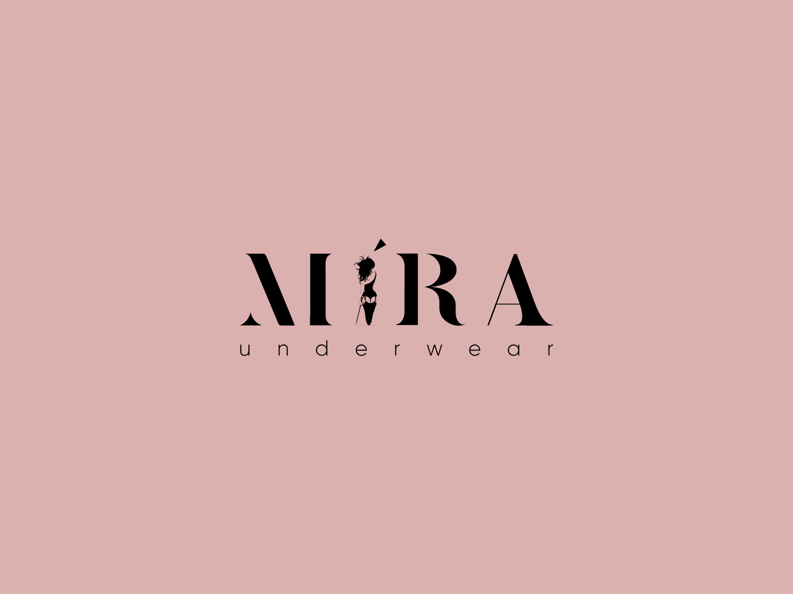 Mira underwear logo by Olga Babitskaya on Dribbble