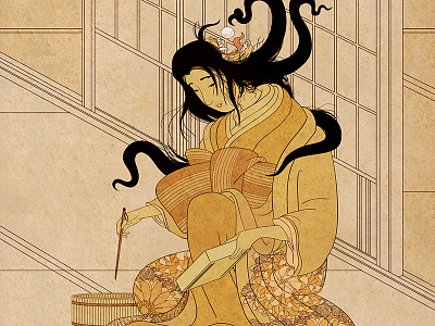 Yōkai Series: Futakuchi-onna