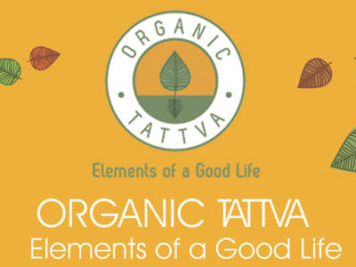 Organic Tattva - Large Format Banner banner ad branding graphic design large format print