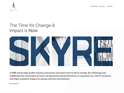 Skyre Homepage Redesign design graphic design ui website