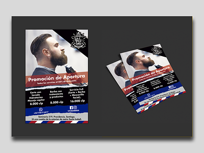 Barber shop art barber barbershop branding chile chilean design flyer flyers flyers design logo typography