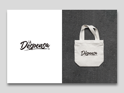 La Despensa art bag branding business design food grocery identity logo market organic shopping vegetables