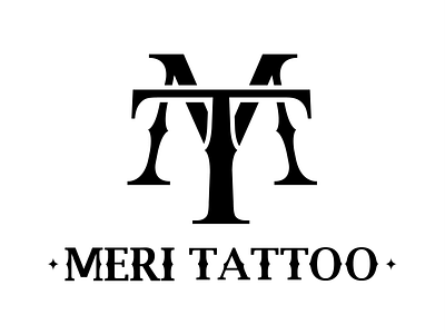 Meri Tattoo art branding design drawing icon identity illustration illustrator letter lettering logo mark minimal tattoo typography vector