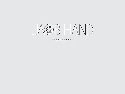 Jacob Hand Photography Logo branding casey martin chicago identity typography