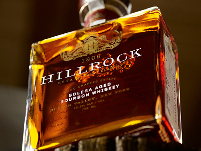 Hillrock Distillery Packaging bourbon branding casey martin hillrock distillery identity logo new york packaging typography whiskey