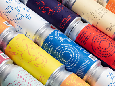 OPBC Packaging beer beer can beverage branding can design drink graphic design identity logo opbc original pattern brewing company original pattern brewing company packaging pattern san francisco type typedesign typography