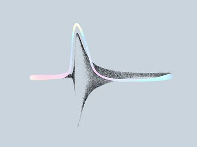 Neuralink - Illustration branding design holograph identity illustration iridescence san francisco ui ux wave web