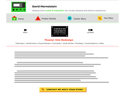 Portfolio Project Story Screen Dribbble Shot aqua blue gold green orange personal branding portfolio project story story screen yellow