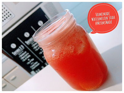 Watermelon Soda Merms Made beverages drinks food photos photos