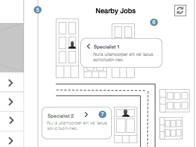 Augmented Reality Mobile Wireframe Dribbble Shot apps augmented reality mobile mobile apps wireframe