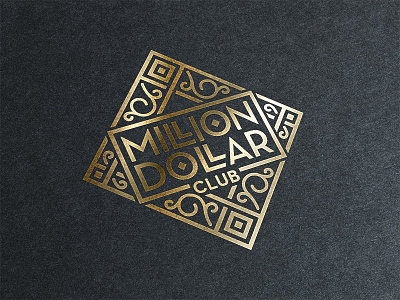 Million Dollar Club Logo Concept
