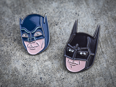 Batman Enamel Pins