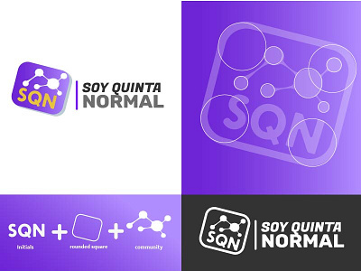 Logo Soy Quinta design logo vector