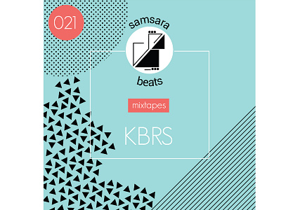 Kbrs Mixtape n.21 adobe illustrator cover design design graphic design mixtape music art record label