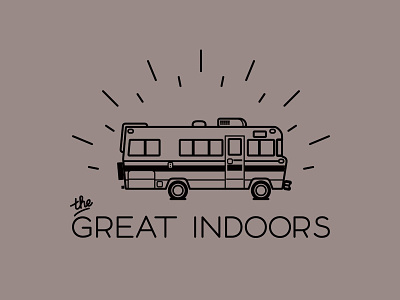Great Indoors Logo identity inline logo winnebago
