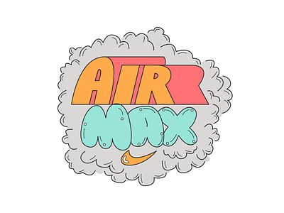 AIR MAX DAY 2019 - Nike Air Max Typography drawing illustration sneakers typogaphy