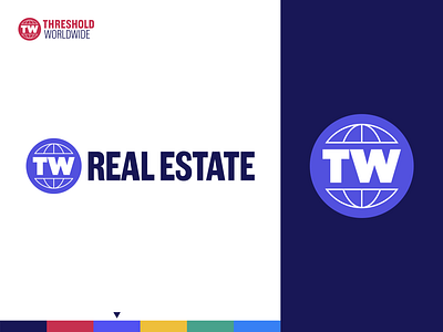 TW Real Estate logo lock-up