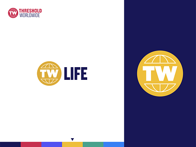 TW Life logo lock-up artist artist logo brand identity branding design fine arts branding icon identity system logo logo design logo lockup minimal start up