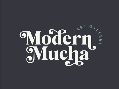 Modern Mucha Logo