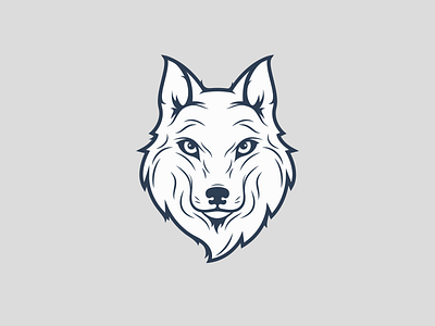 Wolf Face illustration illustrator vector vector illustration wolf