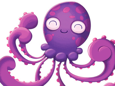 octopulpo acuatic character design happy illustration mar ocean octopus pulpo sea tentacles